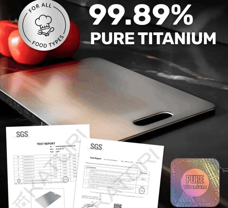Katori Titanium Cutting Board